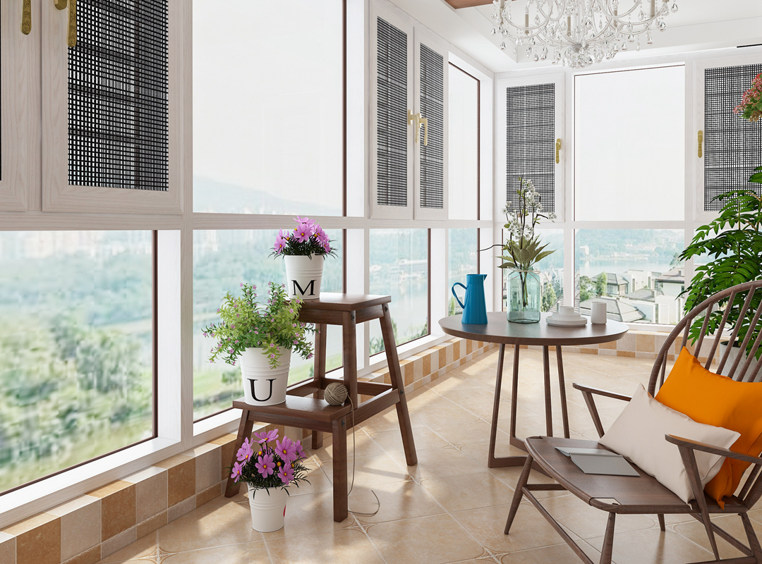 都是封陽臺(tái)，選推拉窗還是選平開窗呢？