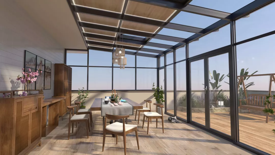 待疫情過后，建一個陽光房，給家多一點陽光！