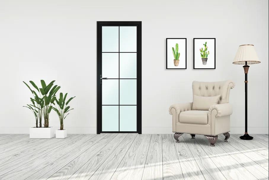 極簡平開門，打造高顏值衛生間！