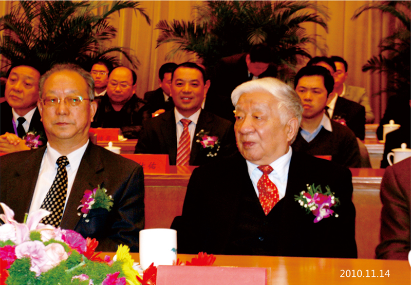 賴總以門窗行業代表身份出席在北京人民大會堂召開的“建材下鄉”推進工作總結大會